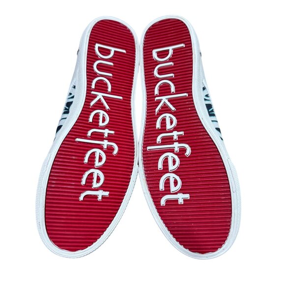 NIB Bucketfeet Tabu Slip-On Shoes Tribal Design Size 8 Canvas Casual  Womens - Picture 7 of 9